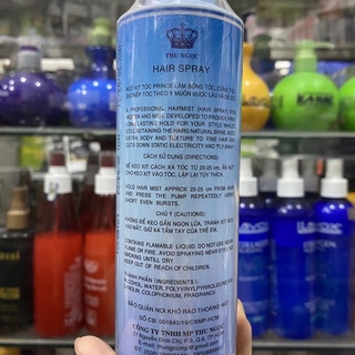 Keo xịt tóc Prince Sài Gòn 270ml
