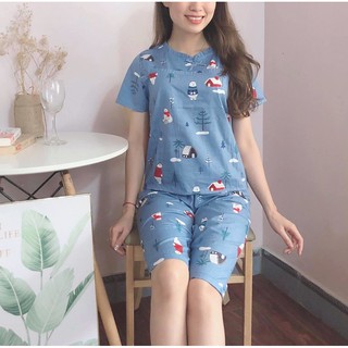 Đồ bộ mặc nhà 4 màu ( ảnh thật)