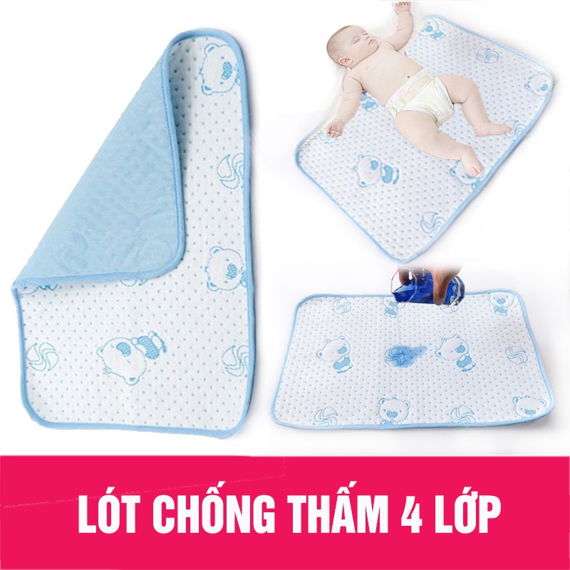 Lót chống thấm 4 lớp cho bé