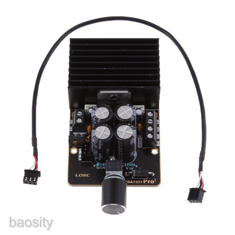 Bảng Mạch Khuếch Đại Âm Thanh TDA7377 30W + 30W Kênh Kép Cho Xe Hơi