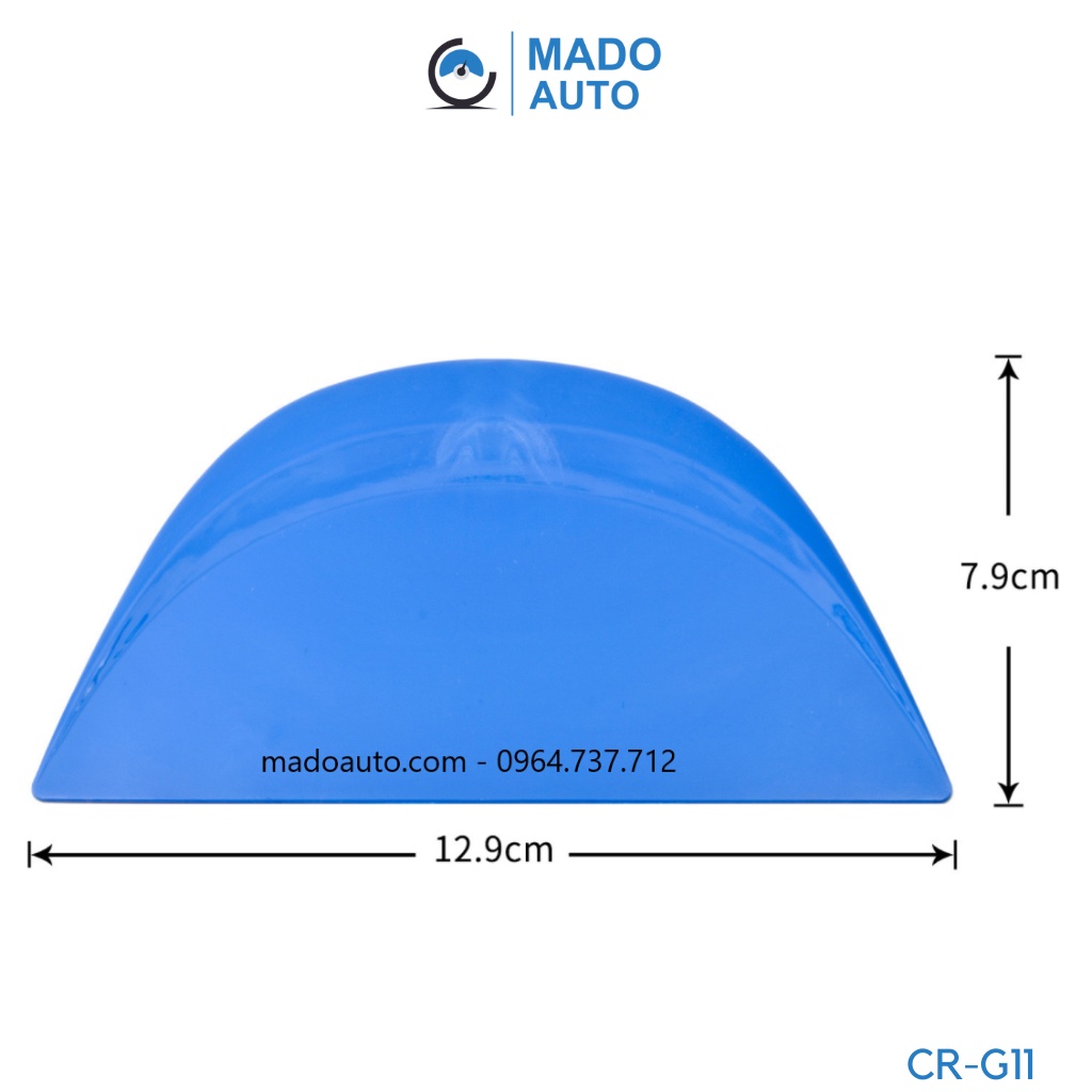 Gạt nhựa dán Film cách nhiệt nhỏ hình bán nguyệt chất lượng cao MADO AUTO CR-G11