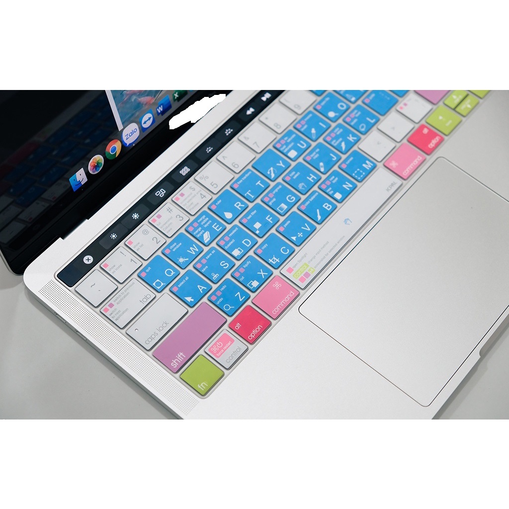Lót phím MacBook VerSkin JCPAL Learn Photoshop 12/13/15