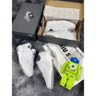 Giầy thể thao new balance 500 white grey -nb 550 trắng xám phiên bản 2022 |lót rời - đế khâu