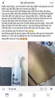 Xịt giảm thâm mụn lưng For Back