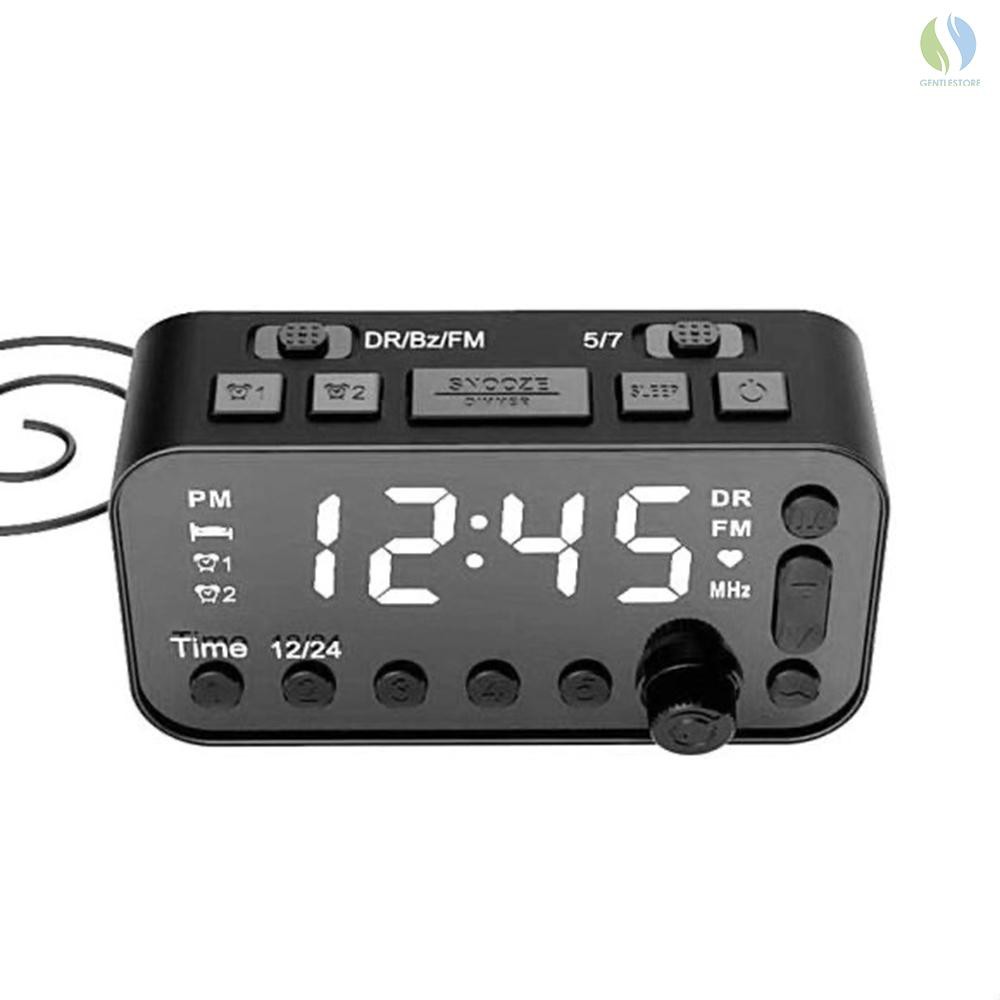 Đồng Hồ Báo Thức Kĩ Thuật Số Dab & Fm Radio 3 Chế Độ Có Màn Hình Hiển Thị Tiện Dụng