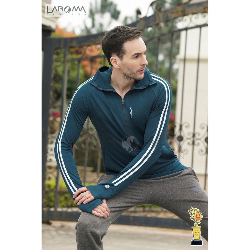 Áo chống nắng nam Laroma 2021 - Áo chống nắng cao cấp khử mùi, làm mát cơ thể hàng chính hãng