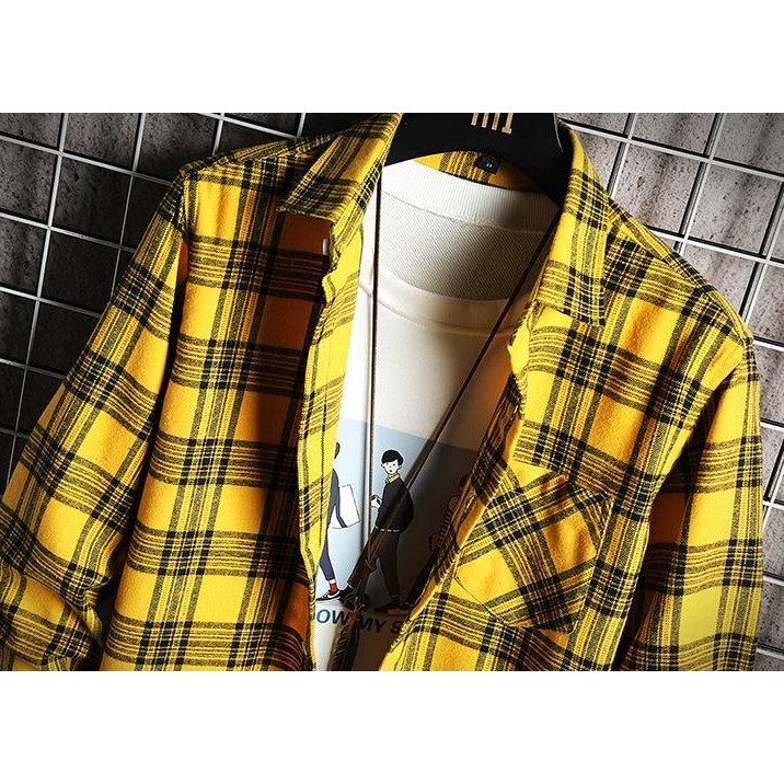 [Mã FAMAYMA2 giảm 10K đơn 50K] [FREESHIP_50K] Áo sơ mi caro flannel Unisex nam form rộng mẫu mới William - MT24 | BigBuy360 - bigbuy360.vn