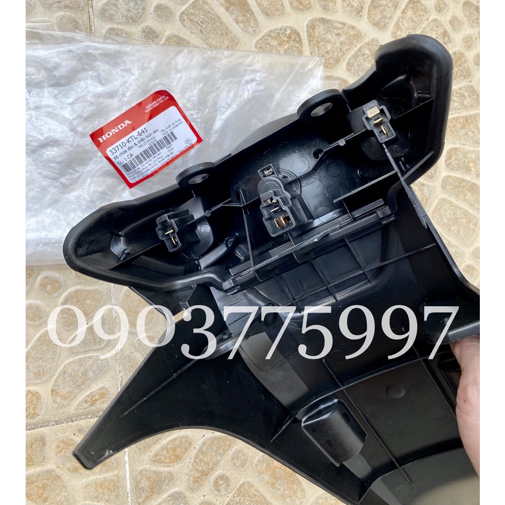 Bộ choá đèn và chắn bùn sau WAVE A100 , Đuôi sau WAVE A100 S100 RS REPSOL không chụp , Đuôi biển số RS