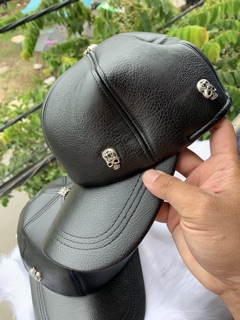 Nón lưỡi trai Chrome Hearts bọc da