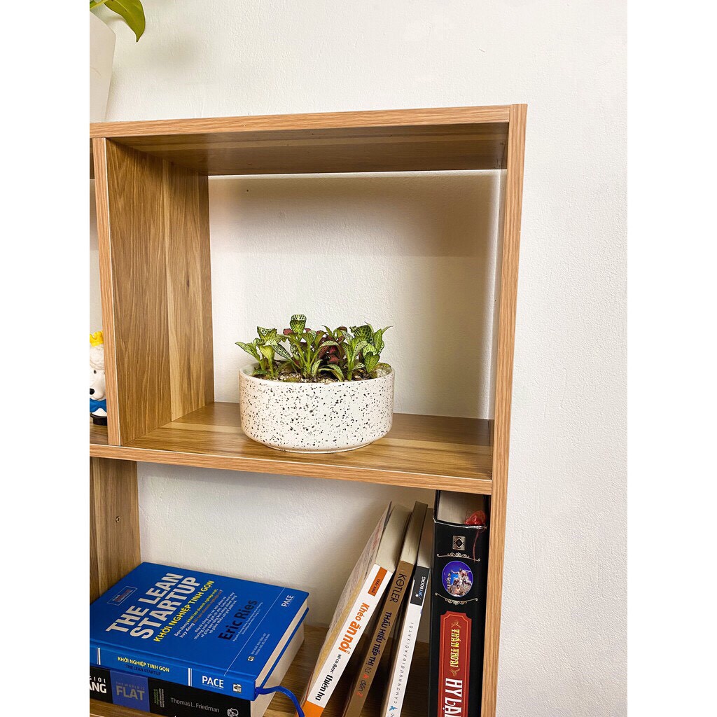 Kệ Sách Để Sàn Nhiều Ngăn MIMO FURNITURE Tủ Đựng Đồ Đa Năng Lắp Ráp Tiện Ích