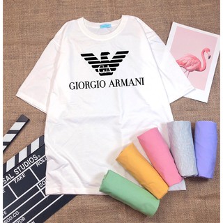 ÁO THUN IN HÌNH CHỮ "GIORGIO ARMANI"