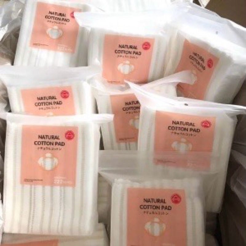 Bông tẩy trang-phấn trang điểm bằng cotton pads 222 miếng 2022