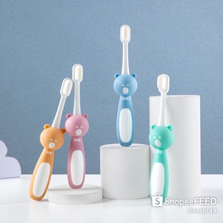 [Mã SKAMLTSM9 giảm 10% đơn 99K] Bàn chải đánh răng sợi lông tơ nano bạc siêu mềm mịn cho bé 0-12y ( hàng loại 1)