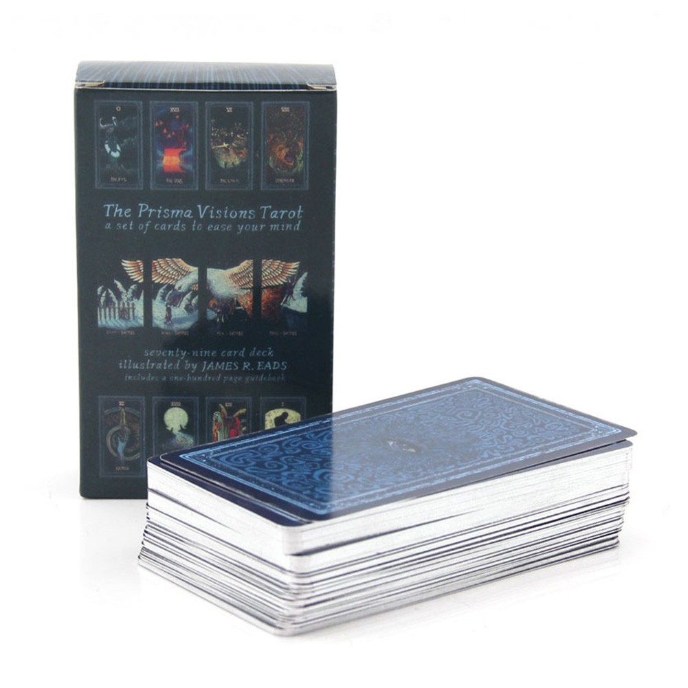 Bộ bài tarot 78 lá mạ bạc phiên bản tiếng anh sử dụng tiện lợi