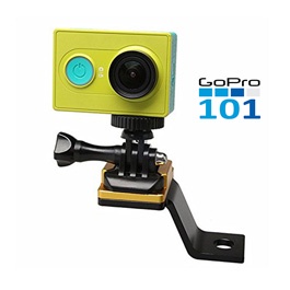 Mount Chân Kính Thép CNC gắn GoPro vào chân gương xe máy - GoPro101 - inoxnamkim