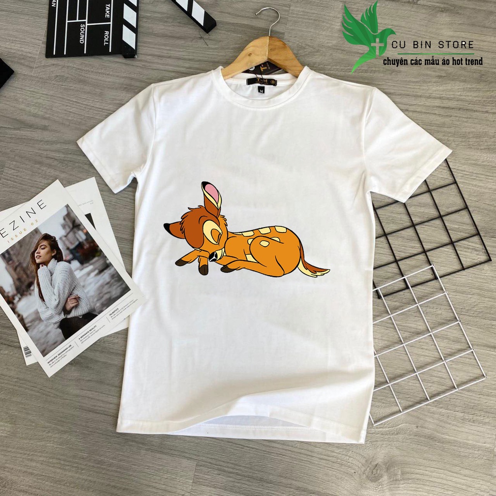 Áo thun cặp nam nữ mang hình con nai siêu cá tính vừa ra mắt - p75