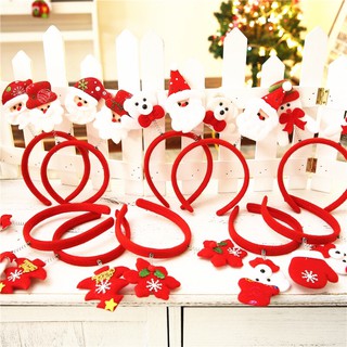 Bờm tóc Noel nhiều mẫu