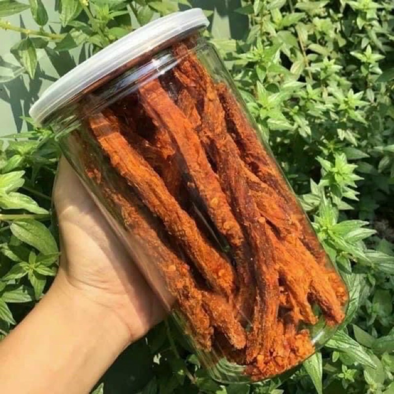 Khô bò que loại 1 lon pet 250gr