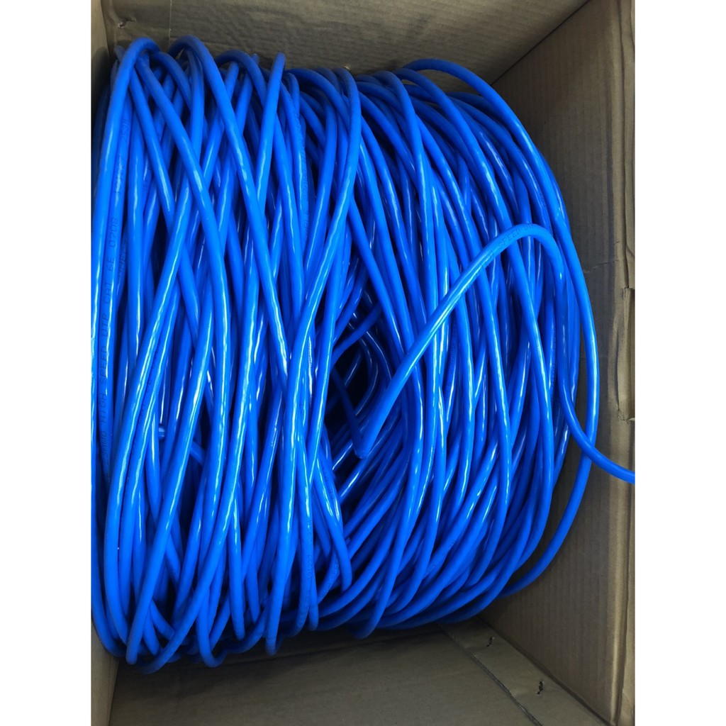 Thùng cáp mạng Cat 6 AMP LX 305m Cat 6B 0718 , Cat 6e 0708 , Cat 6e 10/100/1000