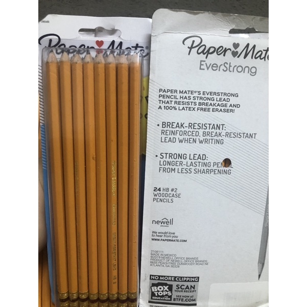 Bút chì gỗ Papermate hàng chính hãng