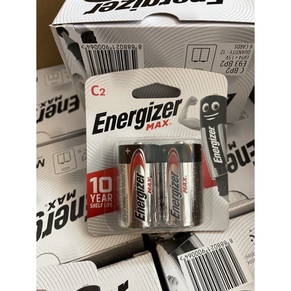 PIN TRUNG ENERGIZER MAX (PIN C) E93 BP2 [CHÍNH HÃNG]