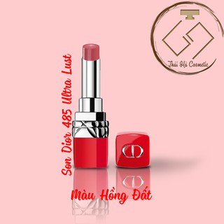 Son Dior 485 Ultra Lust – Ultra Rouge Màu Hồng Đất
