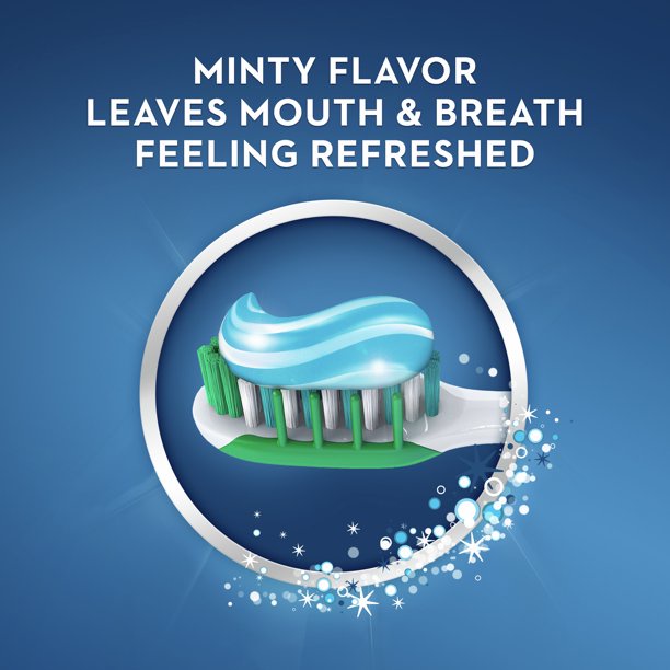 Kem Đánh Răng Crest Whitening Baking Soda and Peroxide, 5.7 oz, 1 Pack