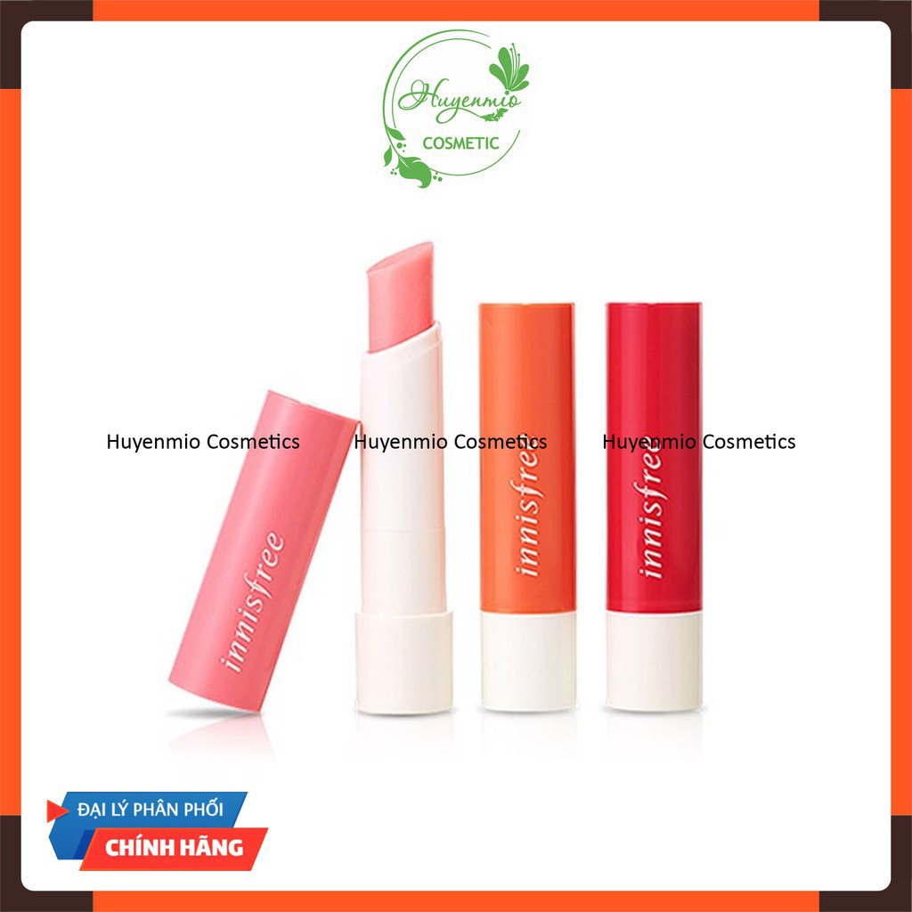 Son Dưỡng Môi Có Màu #Innisfree Eco Flower Tint Balm - SON INN ECO FRUIT