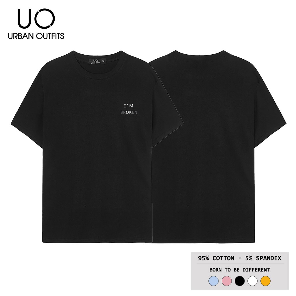 Áo Thun Tay Ngắn Nam Nữ URBAN OUTFITS In Im Broken ATR19 Form Suông Thun Cotton 4 Chiều Local Brand | BigBuy360 - bigbuy360.vn