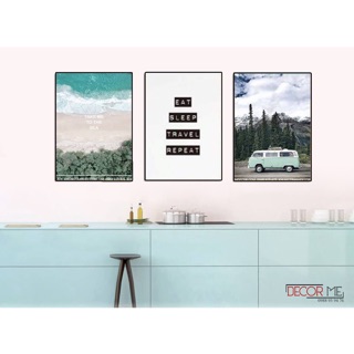 Tranh canvas treo tường - Trip - có khung viền