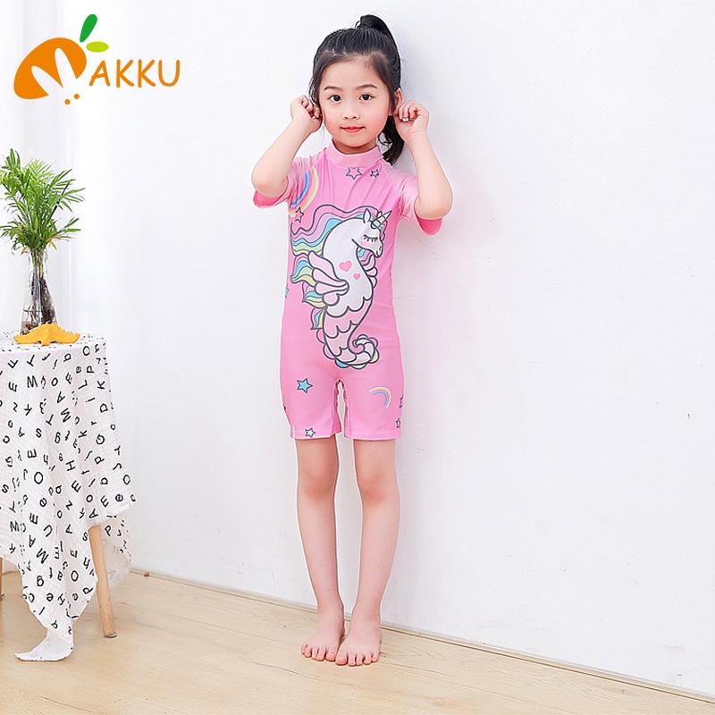 Bộ đồ bơi cho bé gái bơi Bộ đồ bơi trẻ em Thời trang đồ bơi em bé Dễ thương Một Mảnh AKKU