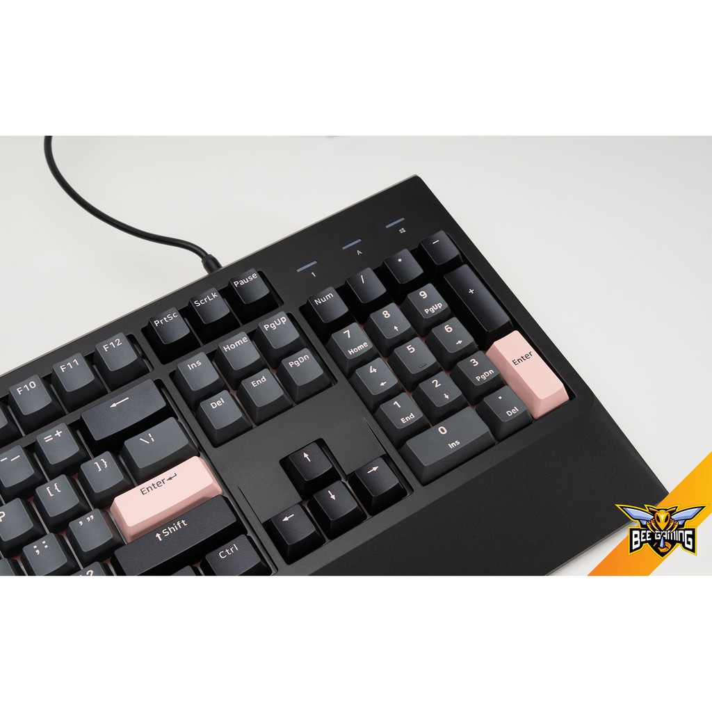 Bàn phím cơ Mojike GK1 Black Pink | Hàng chính hãng lỗi 1 đổi 1 trong 12 tháng