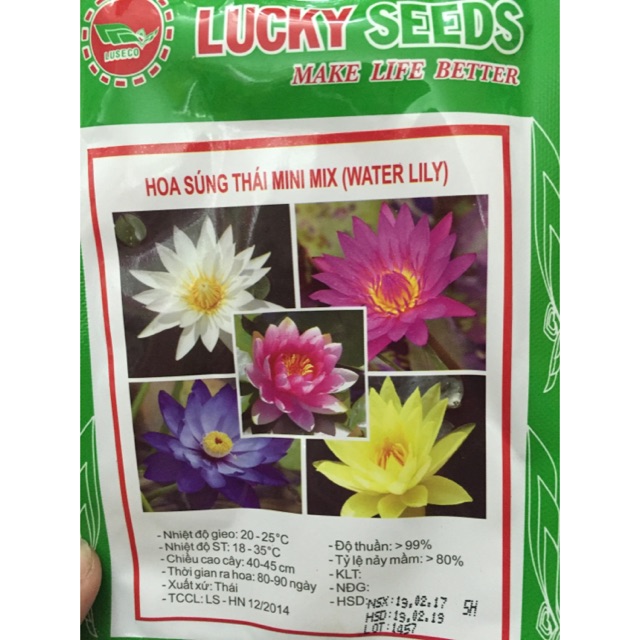 Hạt giống Súng thái mini mix