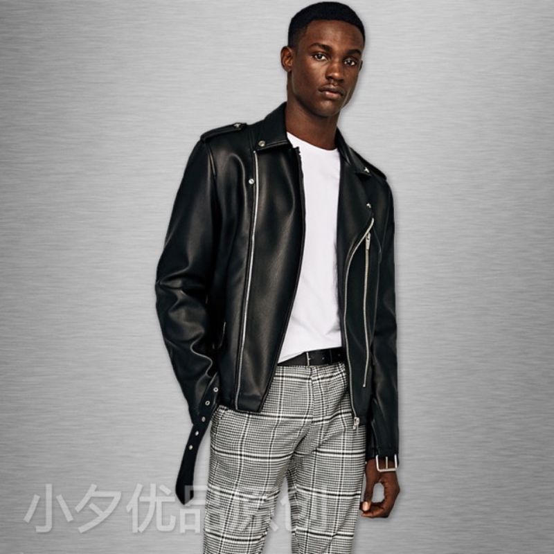 CÓ SẴN  ] Áo khoác da nam ZARA MAN, áo LEATHER JACKET Nam ( Ảnh thật