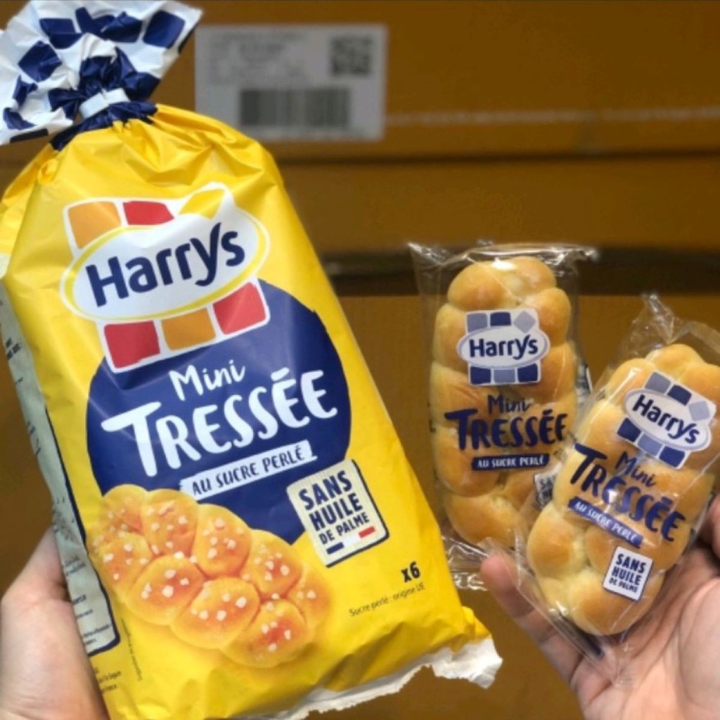 🥐 Bánh Mì Hoa Cúc Pháp Harrys Lớn 500g & Mini 210g Mẫu Mới - Hàng Date Luôn Mới