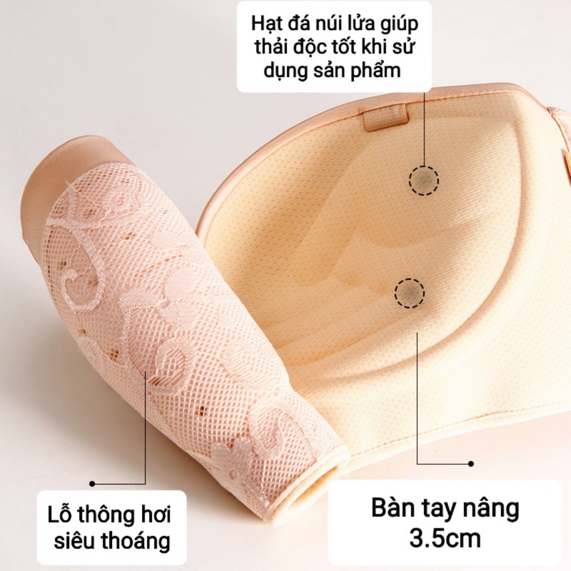 ♥️ SHOP UY TÍN ♥️ Áo Chống Tụt Mút Dày Không Dây Nâng Ngực cúp ngực bàn tay bđ2