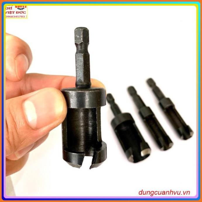 Bộ 4 mũi khoan lấy nút gỗ