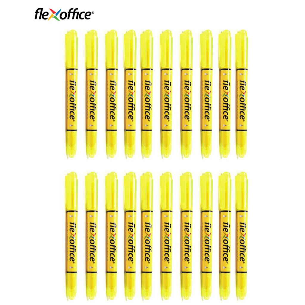 Hộp 10 cây Bút dạ quang Thiên Long FlexOffice FO-HL01