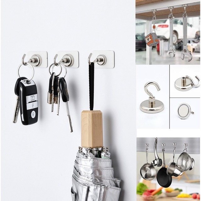 Móc treo đồ có nam châm bền tiện dụng cho nhà bếp