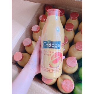Sữa tắm cotage pháp hương thơm trái đào chai 750ml