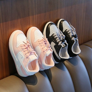 Giày sneaker cổ cao thoáng khí hình gấu trúc hoạt họa trắng đen thời trang mùa thu 2021 cho bé trai và gái