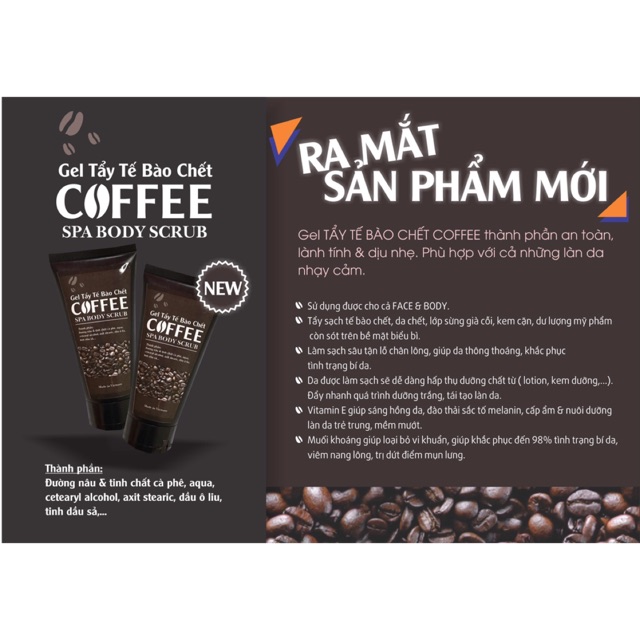 GEL TẨY TẾ BÀO CHẾT CAFE | BigBuy360 - bigbuy360.vn