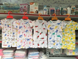 Combo 3 bộ, 6 bộ cotton giấy cộc