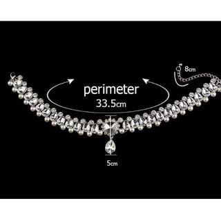 Dây Chuyền Choker Đính Đá