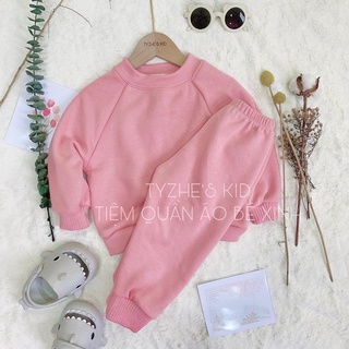 Set bộ nỉ lông siêu ấm cho bé