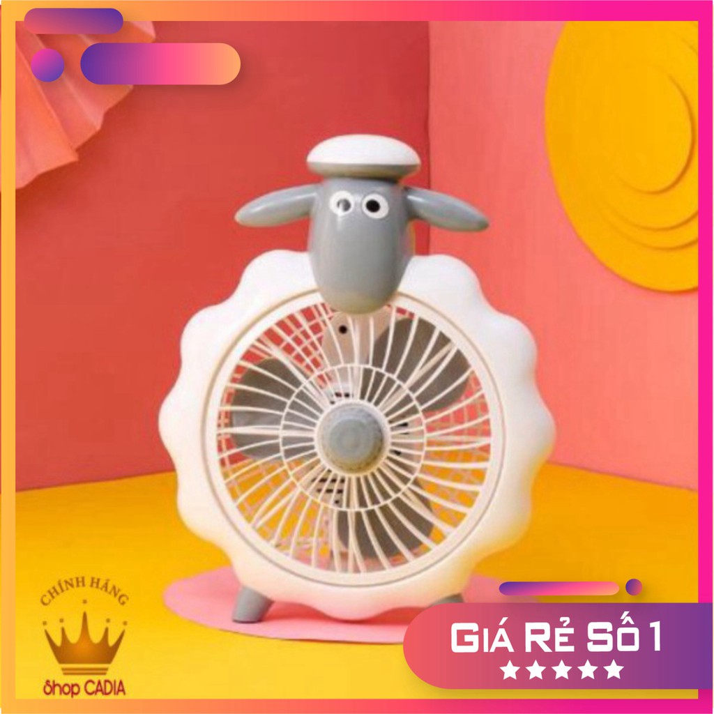 Quạt Để Bàn Mini cắm điện Kiểu Dáng Hoạt Hình Dễ Thương cute SIÊU MÁT