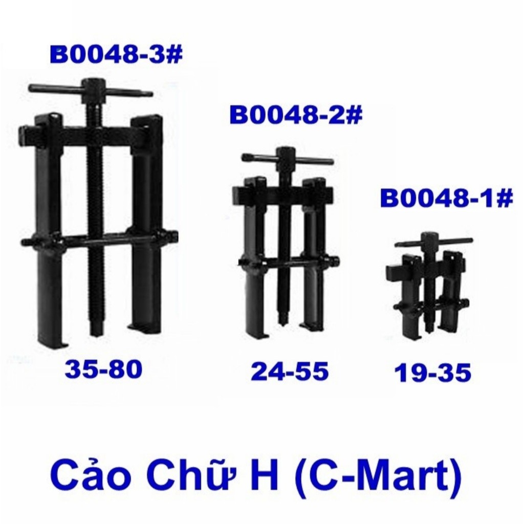 CẢO BẠC ĐẠN CHỮ H C-MART ĐỘ MỞ 19-35 24-55 35-80MM