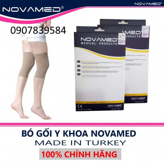 Vớ y khoa điều trị giãn tĩnh mạch đầu gối NOVAMED - THỖ NHĨ KỲ  1 chiếc