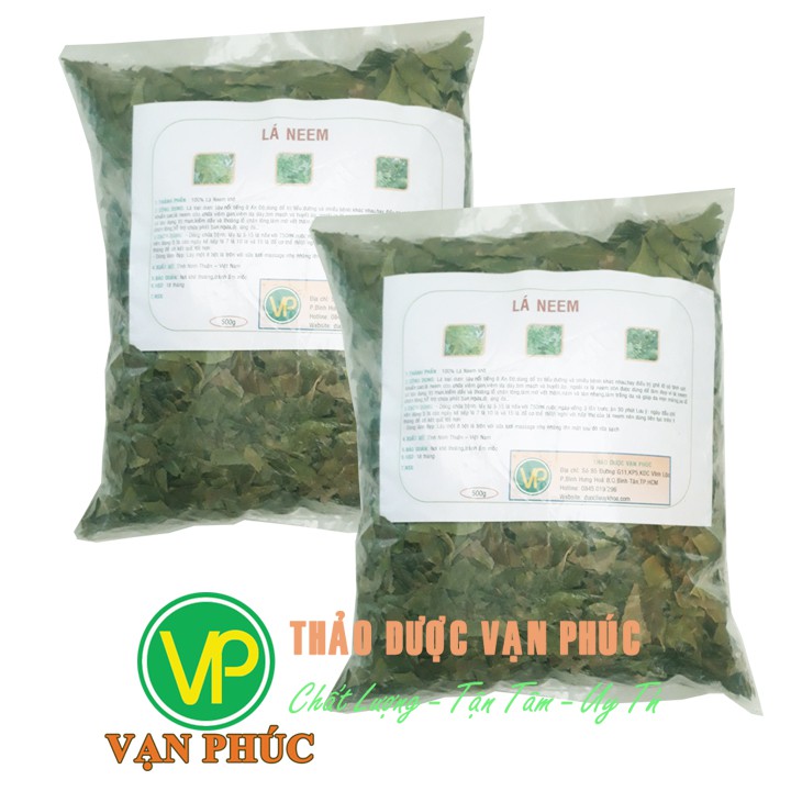 [ĐẢM BẢO] Lá neem khô Ấn Độ 500gam (Hàng đẹp,mới)