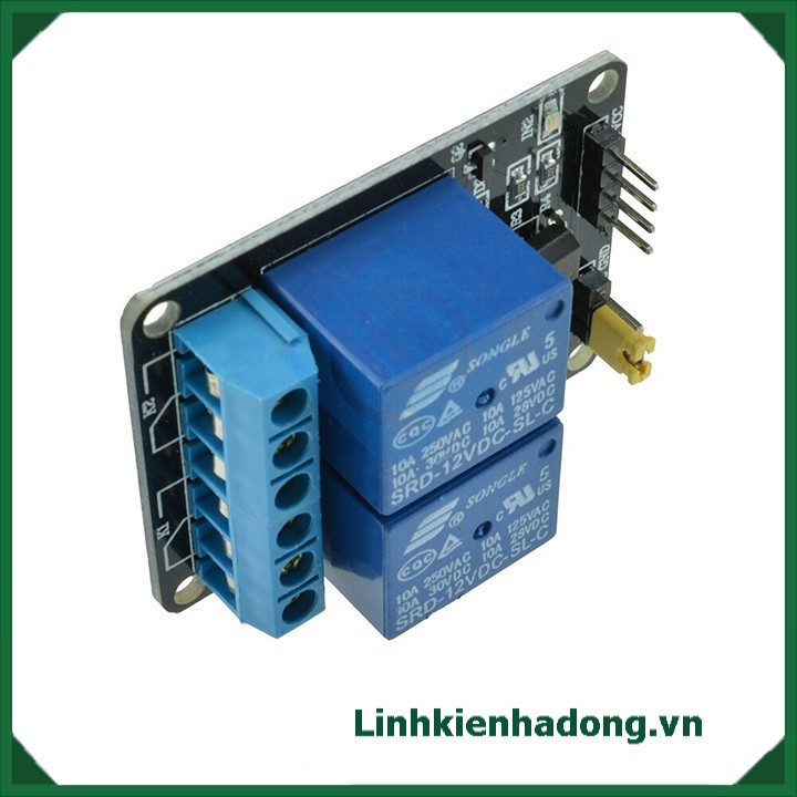 Module Relay 2 kênh (12V) Active Low